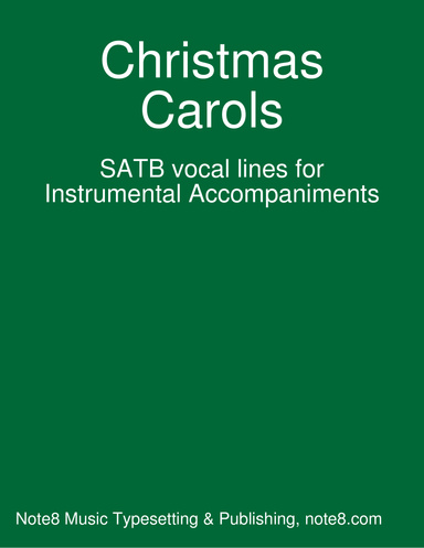 Christmas Carols: Instrumental Accompaniments, Vocal