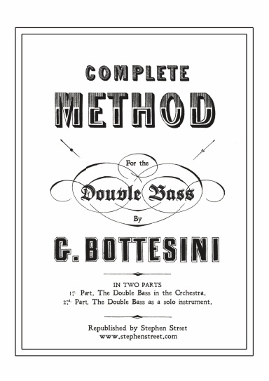 Complete Method for the Contre-Basse (Double Bass)