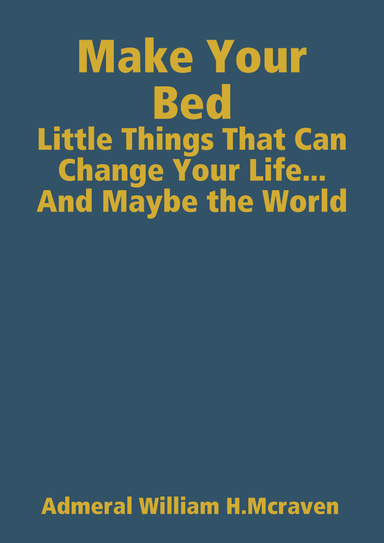 Things That Can Change Your Life...And Maybe the World