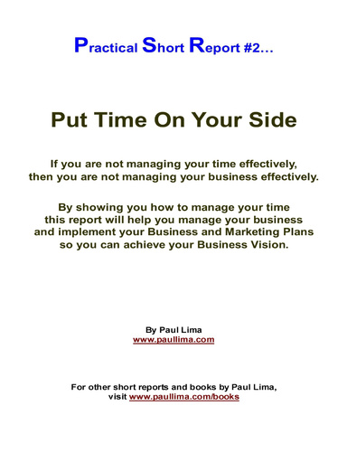 Put Time On Your Side