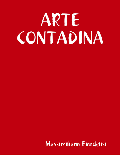 ARTE CONTADINA