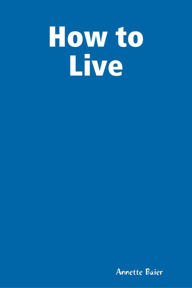 How to Live