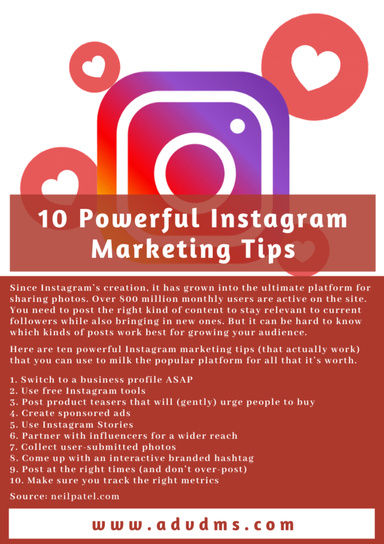 10 Powerful Instagram Marketing Tips