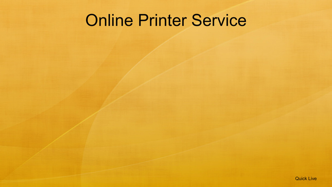 Online Printer Service