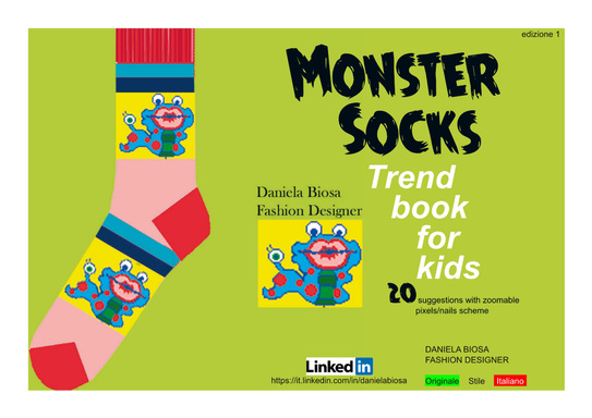 Monster Socks Trend Book