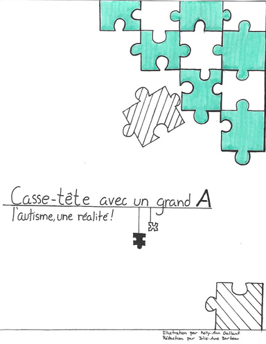 Casse-tête avec un grand A - l'autisme, une réalité