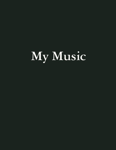 Music Composition Manuscript Paper