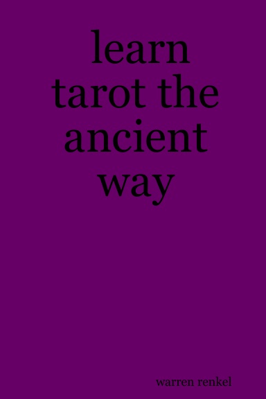 learn tarot the ancient way