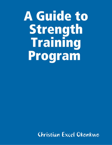 A Guide to Strength Training Program