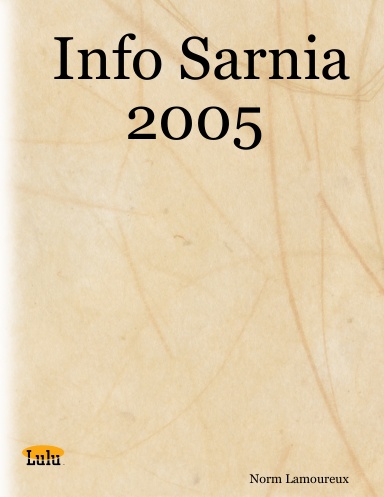 Info Sarnia 2005
