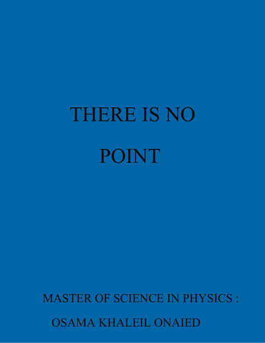 THERE IS NO POINT