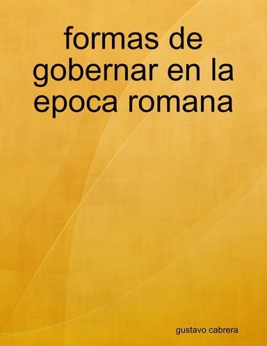 Gobierno Romano
