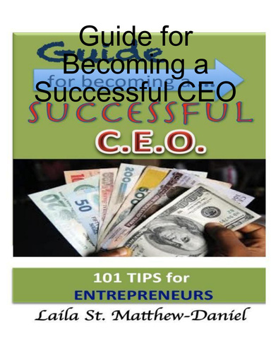 Guide for Becoming a Successful CEO
