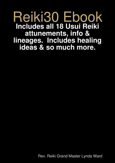 Reiki30 Ebook