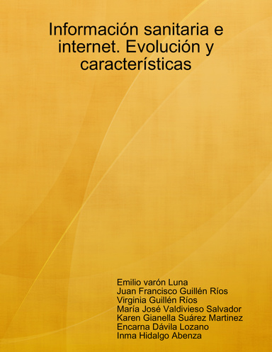 Información sanitaria e internet. Evolución y características