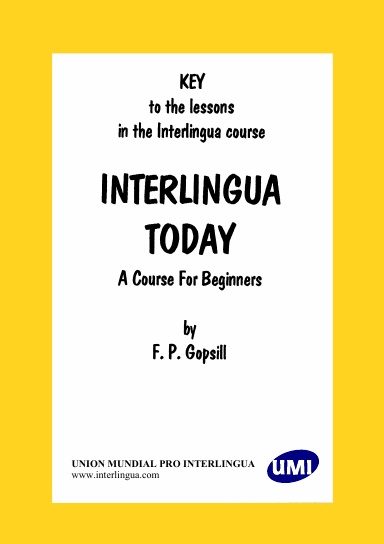 Interlingua Today (Key)