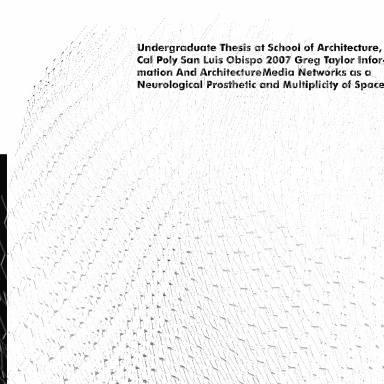 Information and Architecture