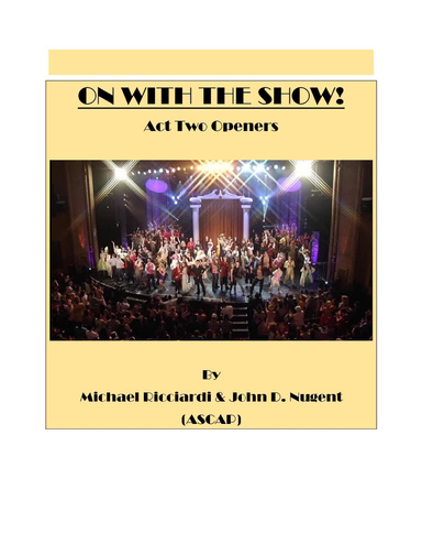 On With the Show! Act Two Openers E Book