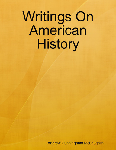 Writings On American History