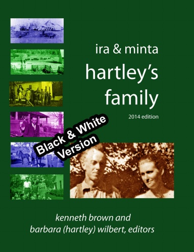 2014 HARTLEY FAMILY BOOK black/white version