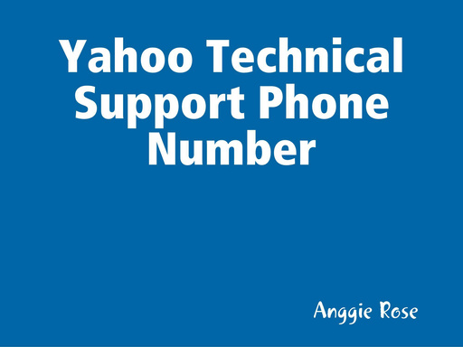 Yahoo Technical Support Phone Number