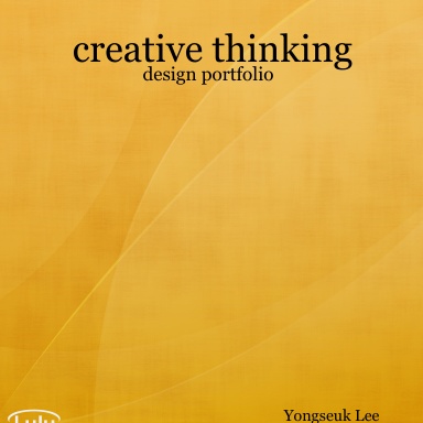 creative thinking : design portfolio