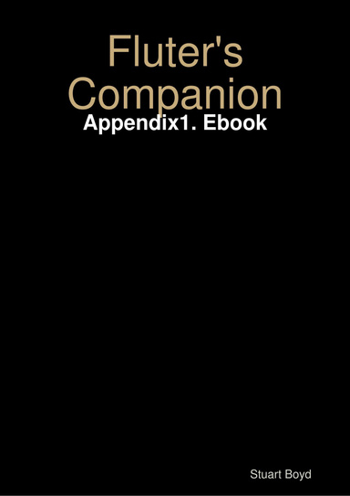 Fluter's Companion - Appendix1. Ebook