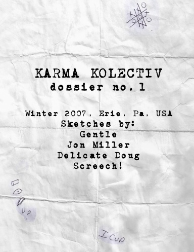 Karma Kolectiv :dossier no.1 sketchbook