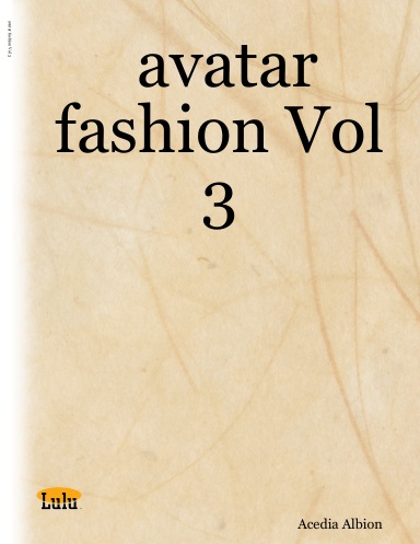 avatar fashion Vol 3