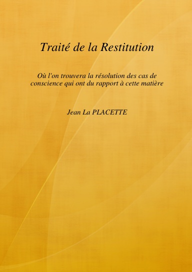 Traité de la Restitution