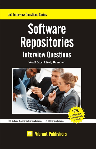 Software Repositories Interview Questions You'll Most Likely Be Asked