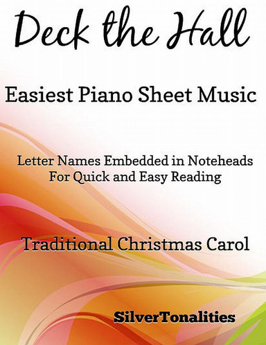 Deck the Hall Easiest Piano Sheet Music Pdf