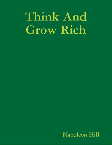 Think And Grow Rich