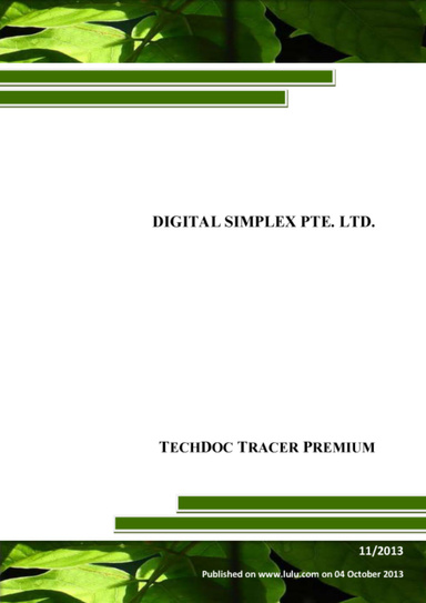 TechDoc Tracer Premium 11/2013