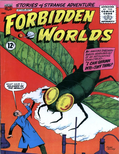 Forbidden Worlds Number 106 Horror Comic Book