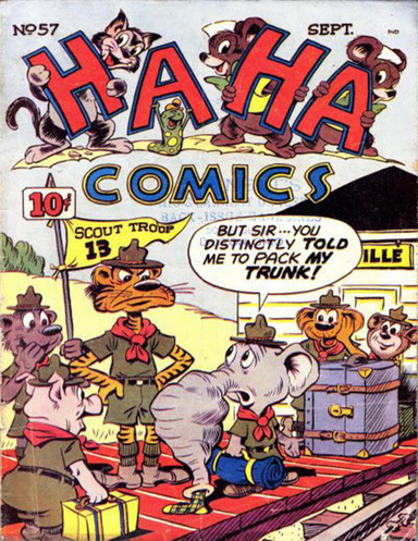 Ha Ha Comics Number 57 Humor Comic Book