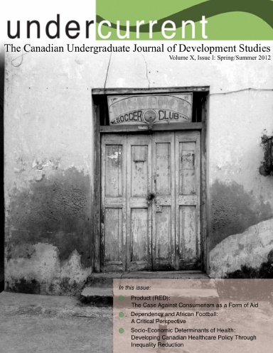 Undercurrent Journal: Vol. 10, Issue 1 (Spring/Summer 2013) [Color]