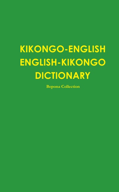 Kikongo ya L'Etat-English Dictionary