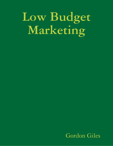 Low Budget Marketing