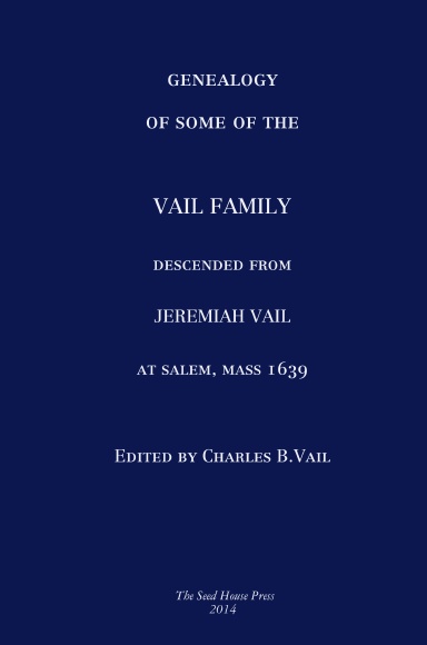 Genealogy of the Vail Family
