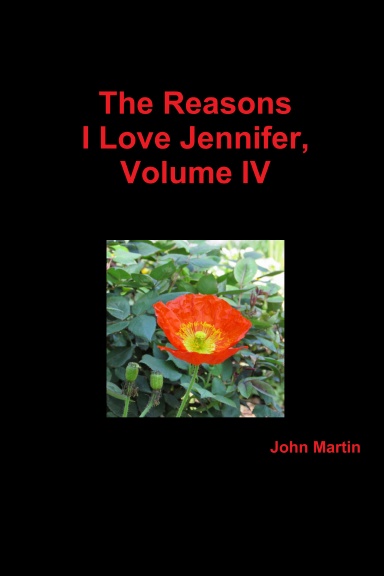 The Reasons I Love Jennifer, Volume IV