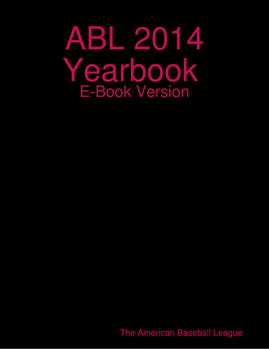 ABL 2014 Yearbook Ebook
