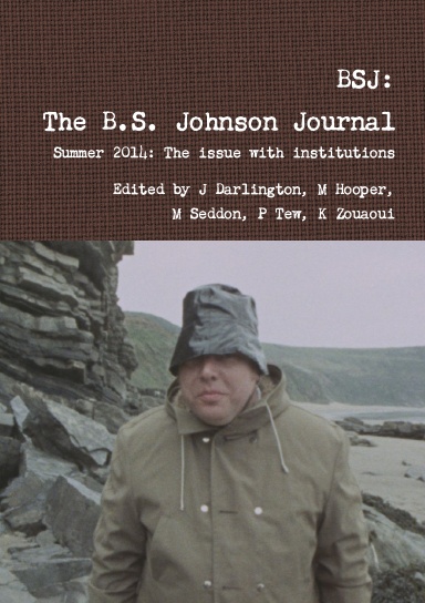 BSJ: The B.S. Johnson Journal