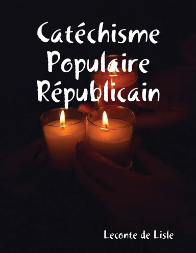 Catéchisme Populaire Républicain
