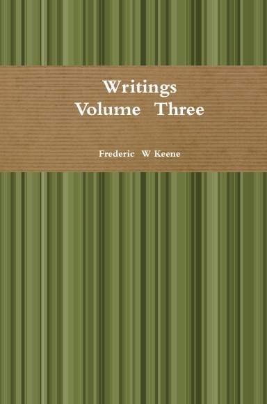 Writings  Volume  Three
