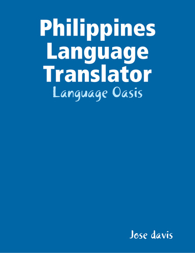 Philippines Language Translator - Language Oasis