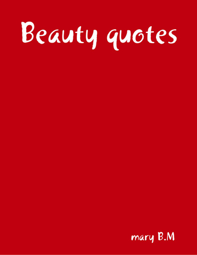 Beauty quotes