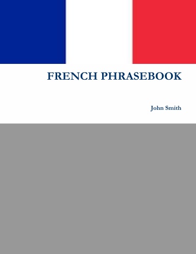 FRENCH PHRASEBOOK