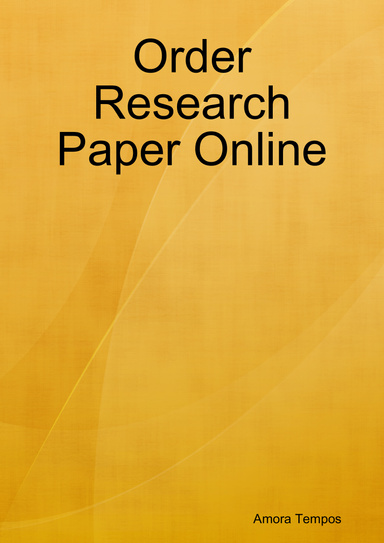 Order Research Paper Online