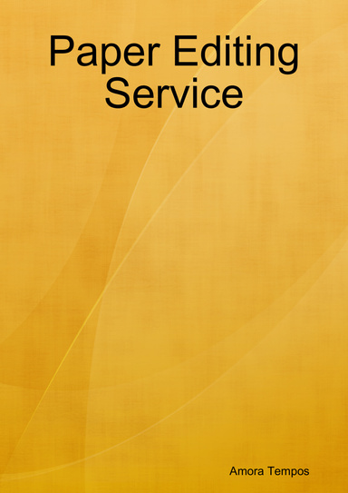 Paper Editing Service
